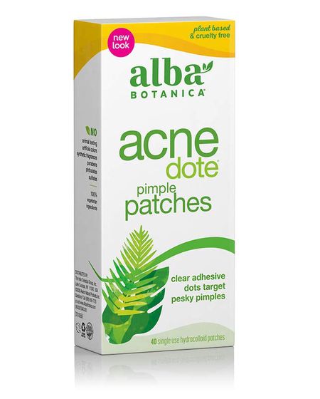 Manchas de acne Alba Botanica Acnedote