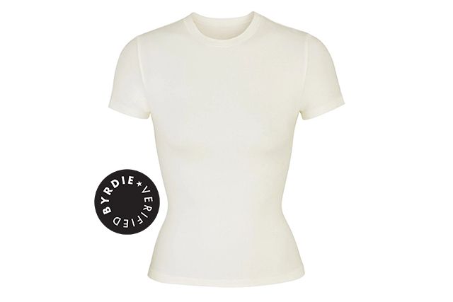 Tripulação diária Tee CLAP orgânico T-t - t-shirt branco