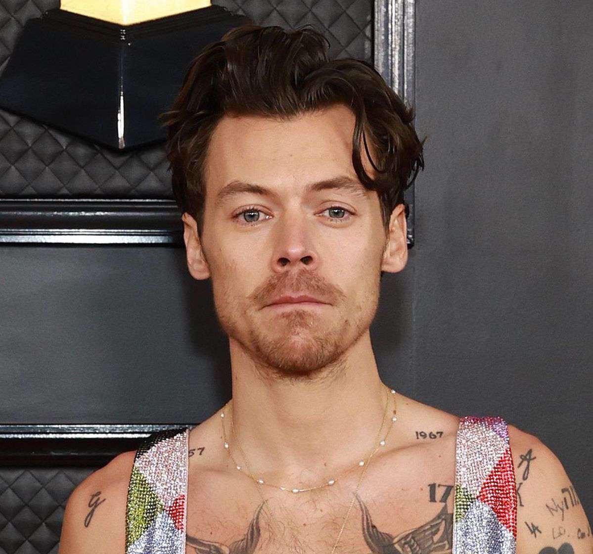 Harry Styles na cerimônia do prêmio Grammy em 2023