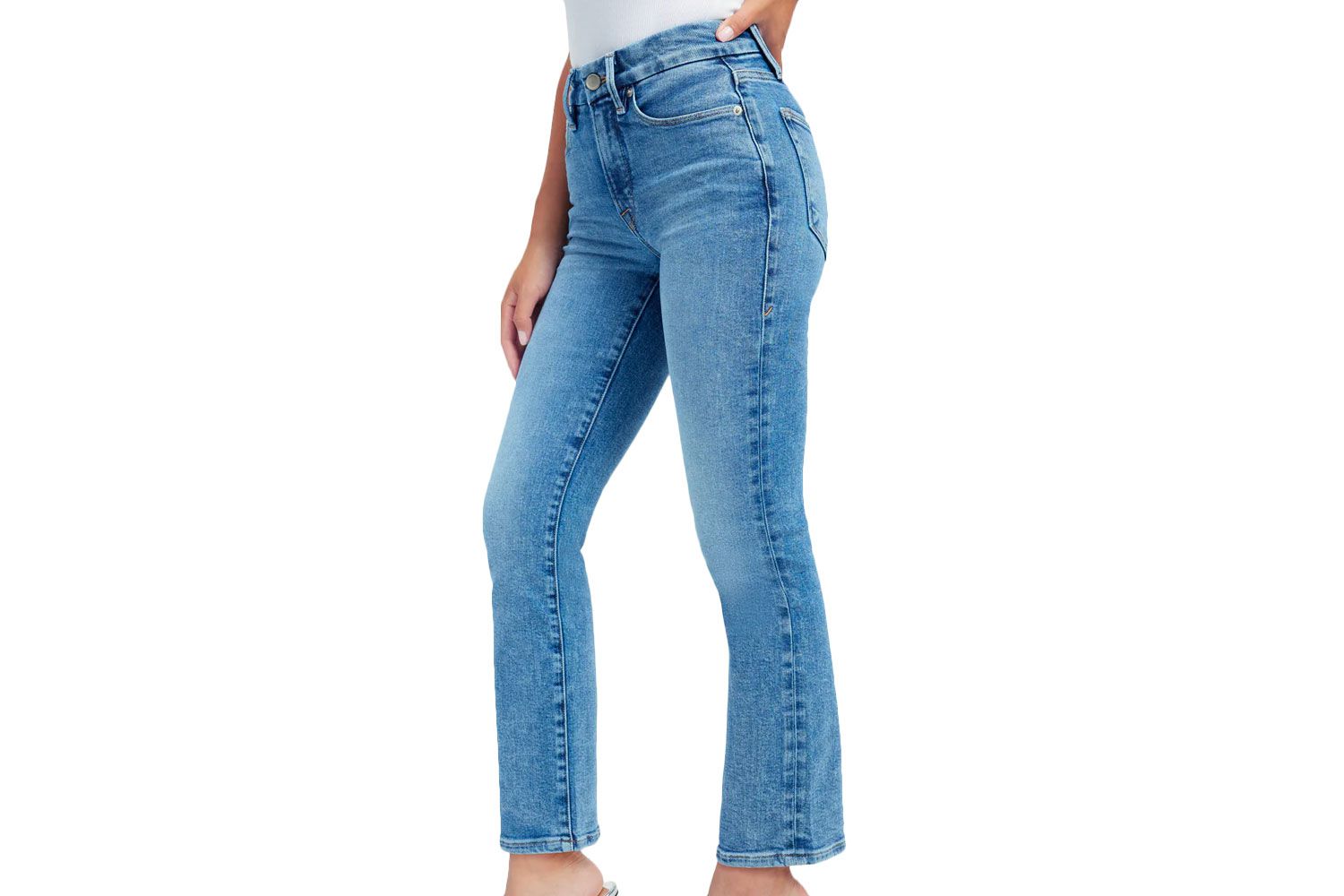 Boa americana Petite Straight Light Compression Jeans