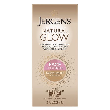 JERGENS NATURAL GLOW FACE SOBRE TANNER