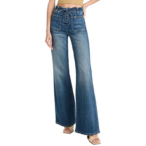Jeans Noeme com amarração ($ 550)