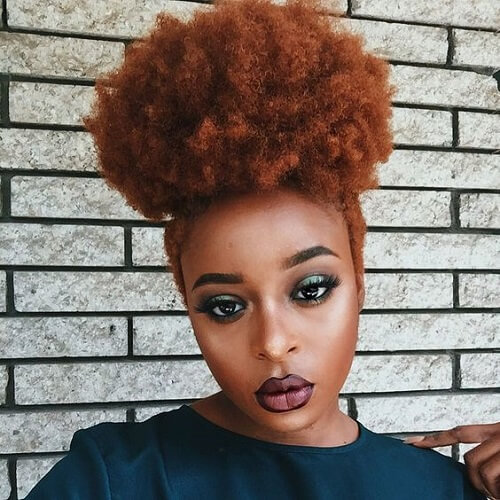 cabelo afro cobre escuro ideias de cores de cabelo cobre