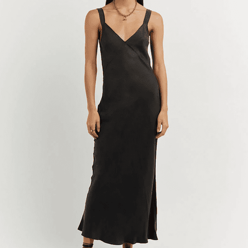 Dish Kendall Black Black Slip Dress