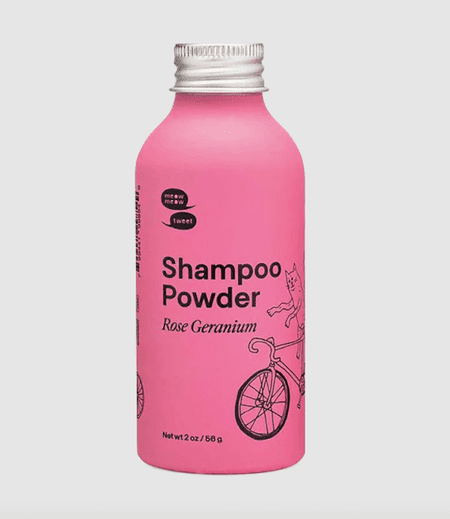 Mieow mieow tweet shampoo-podra com gerânio rosa