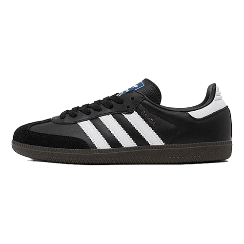Adidas Originals Samba OG Sapatos casuais tênis pretos com listras brancas