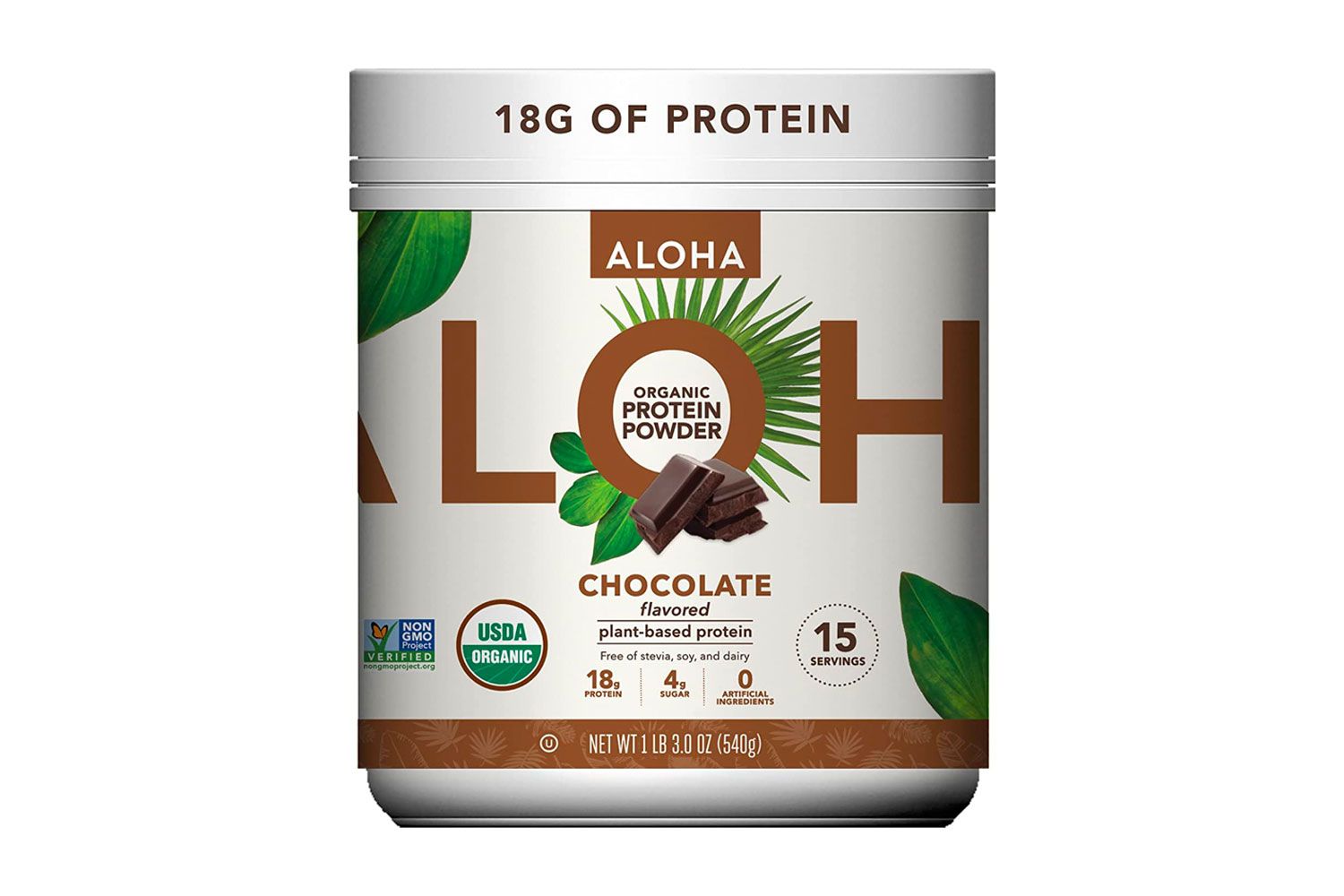 Pó de proteína Aloha