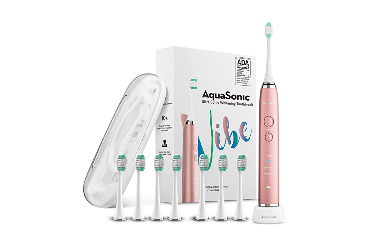 Amazon Aquasonic Vibe Series Ultra Whitening dentes