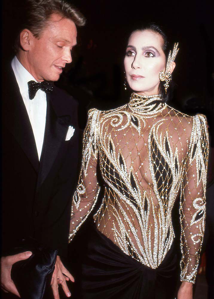 Cher no Met Gala de 1985