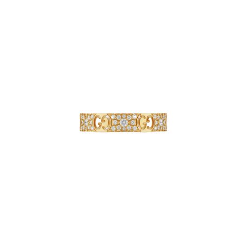 Gucci Icon 18k Stardust Ring