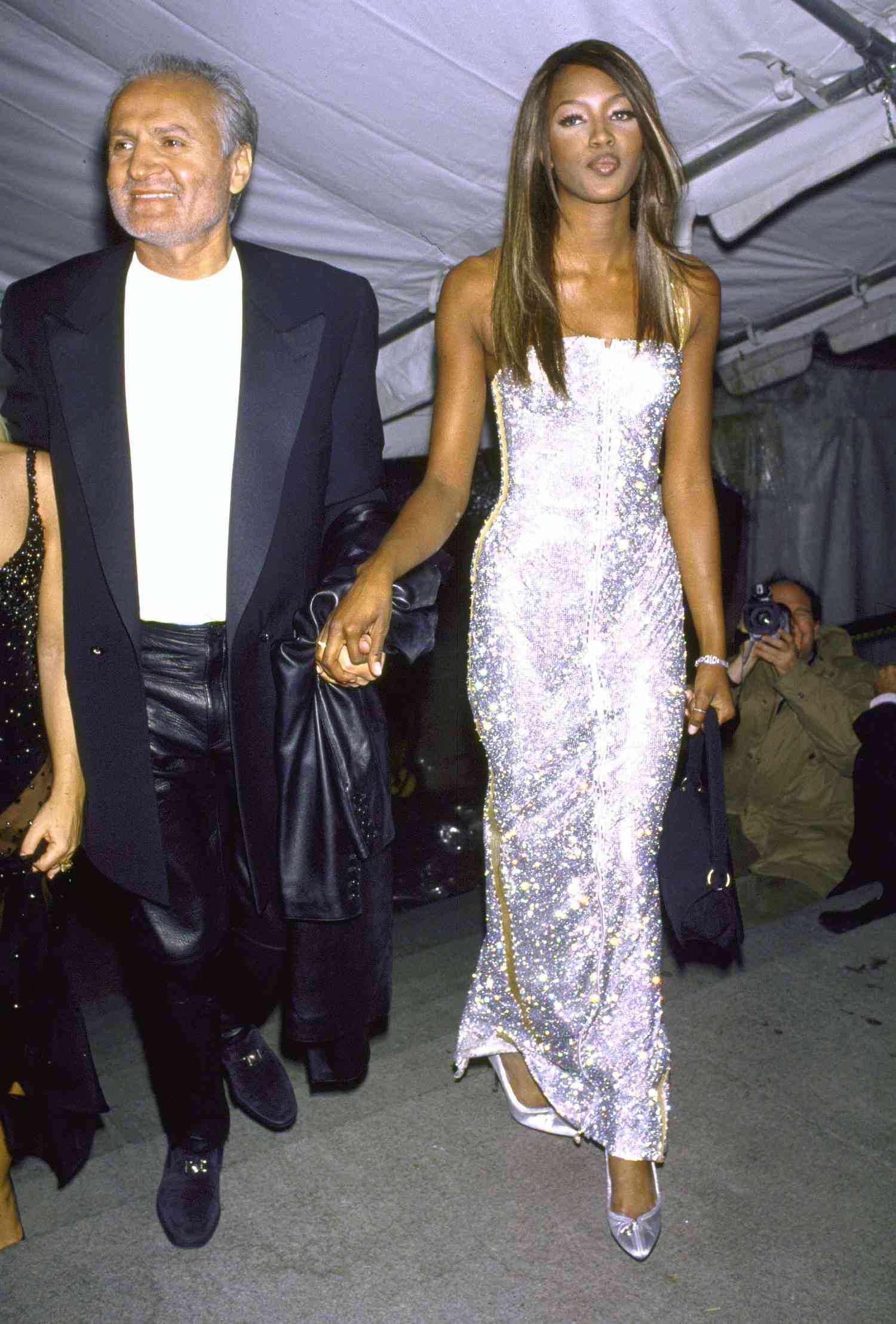 Naomi Campbell no Met Gala de 1995