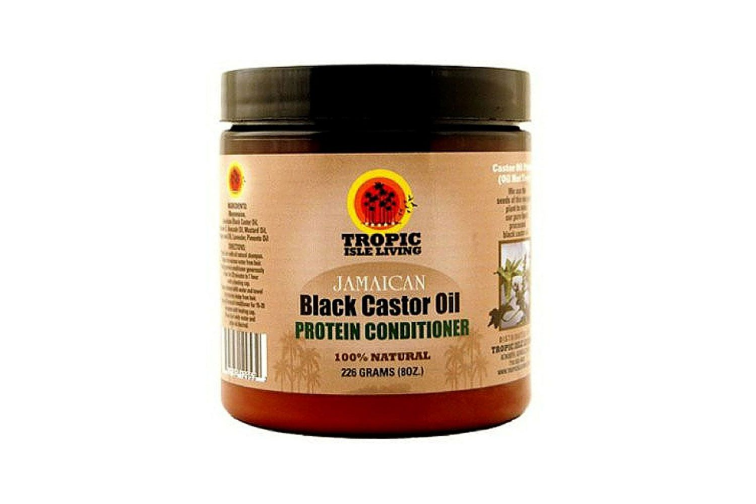 Condicionador de cabelo Tropic-isle-jamaican-black-óleo-de-rícino-proteína